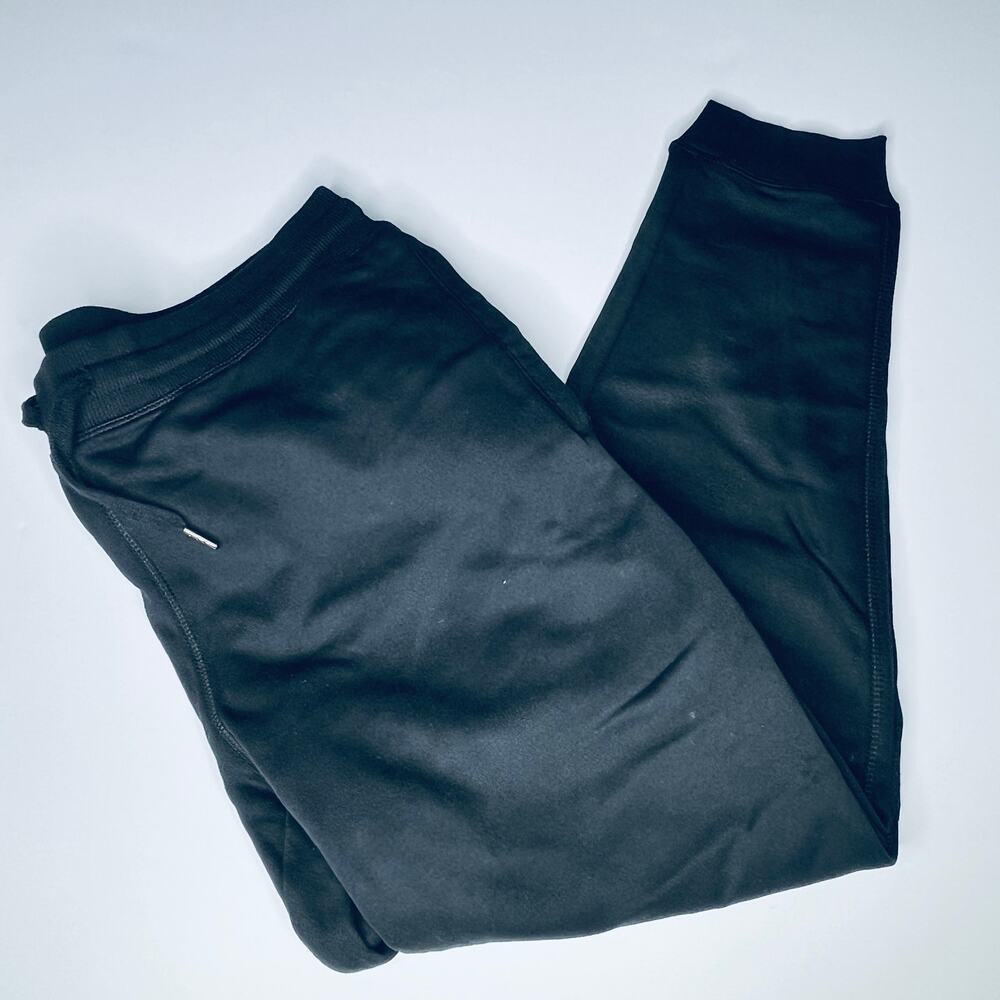 Member's Mark Men's Fleece Jogger Pants Black New